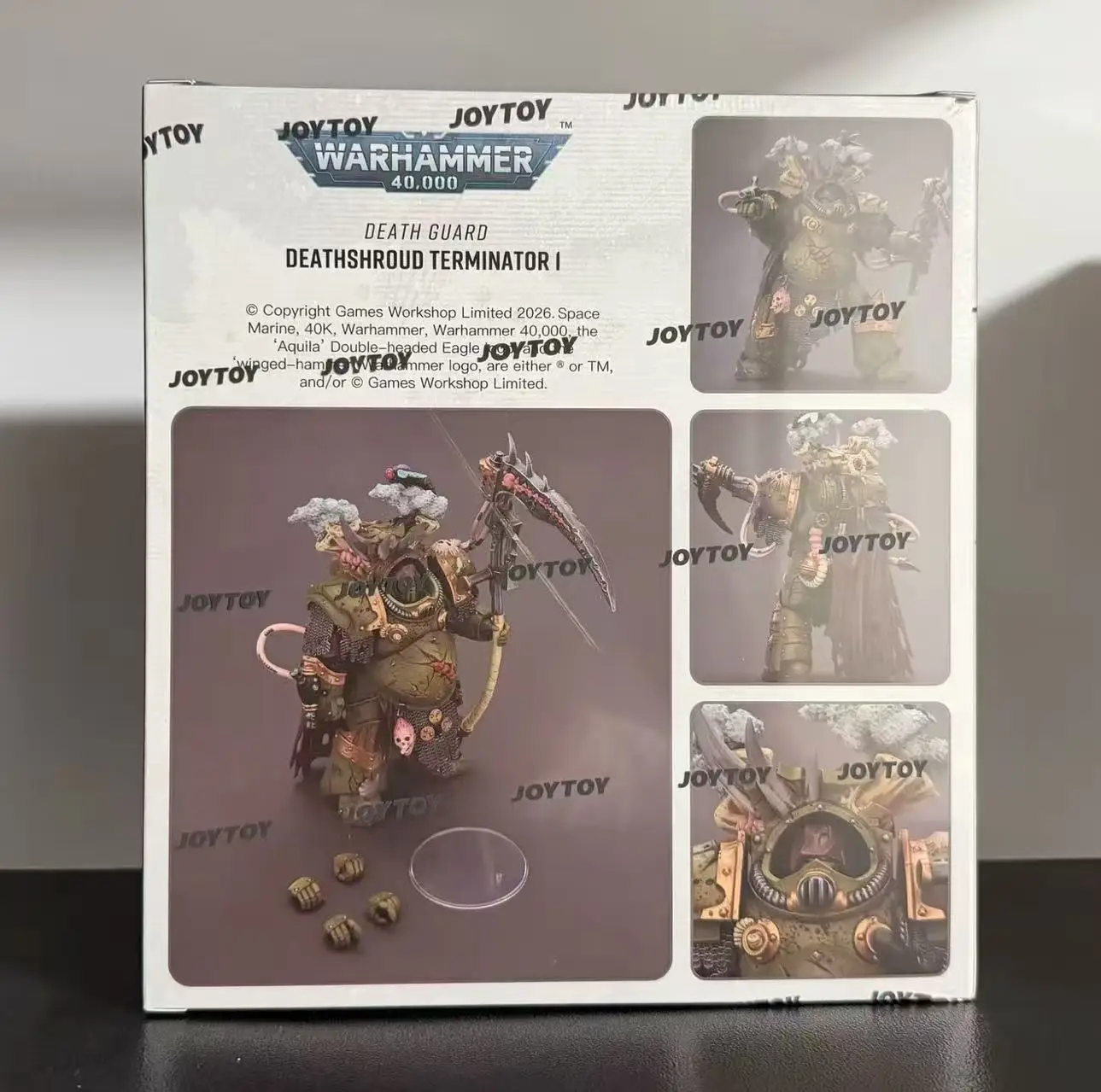 【ZW】JOYTOY Warhammer 40K 118 Фигурка Death Guard Deathshroud Terminator 1 (art.: 3920dcb53cf27) - 3920dcb53cf27