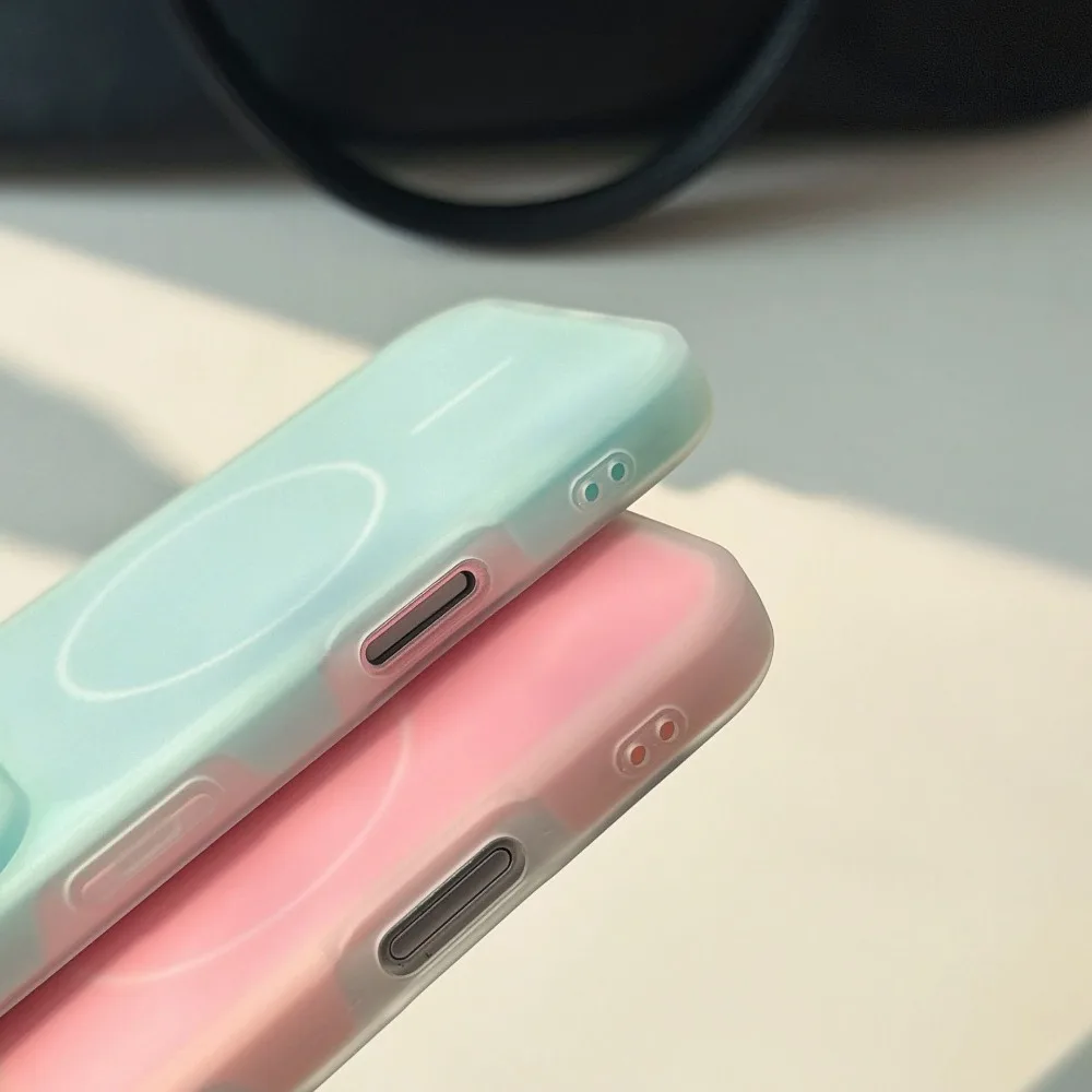 Фото Чехол Jelly Candy Color для iPhone 17 ProMax с поддержкой MagSafe, совместимый с iPhone 11, 12, 13, 14, 15, 16 Pro Max, мягкий силиконовый чехол с защитой для объектива №4