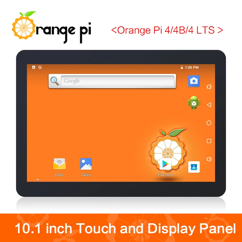 

Новый сенсорный ЖК-экран Orange Pi 10,1 дюйма TFT, подходит только для плат PI4/4B/4 LTS