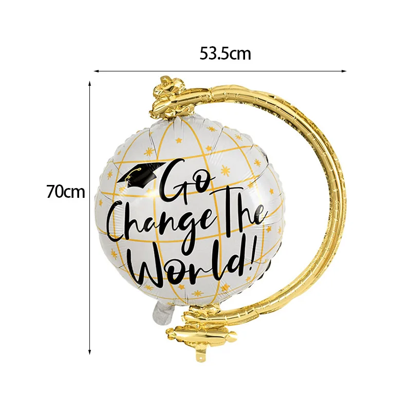 

Фольгированный шар CYZIWEI для выпускного