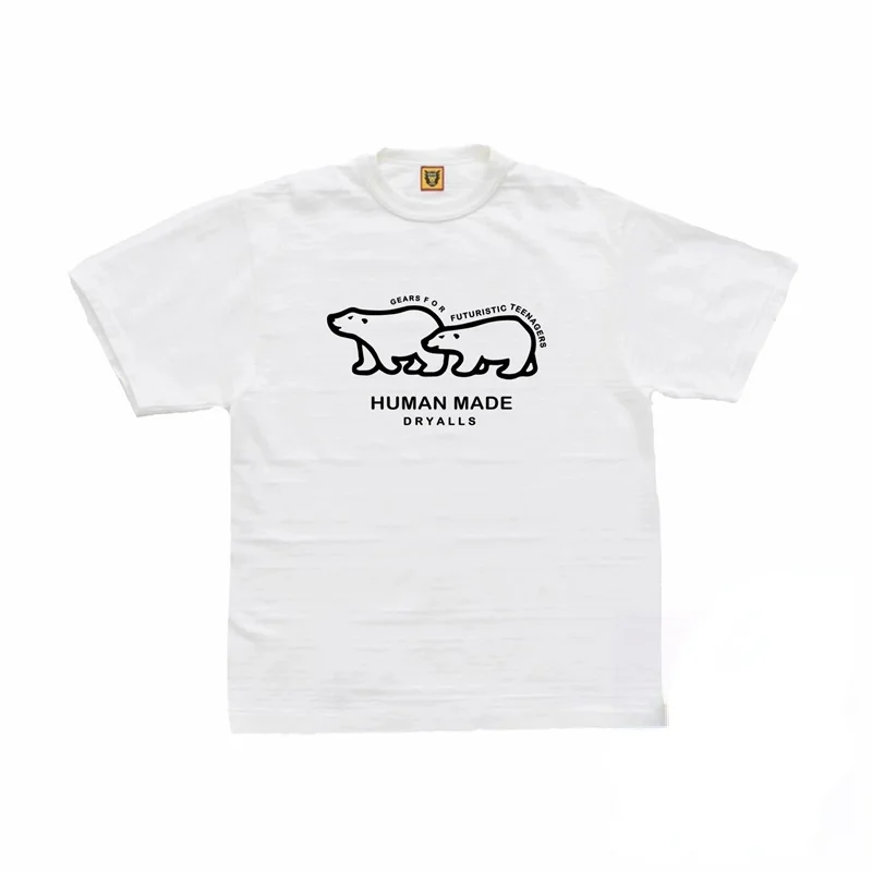 

Женская футболка с изображением белого медведя, в винтажном стиле