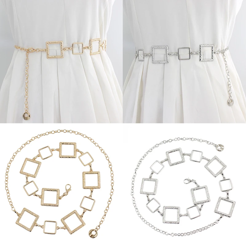 

2022Trendy New Vintage Flash Drill Heart Waist Chain Cute Bling Bling Night Club Disco Belt Rhinestone Heart to Heart Belts