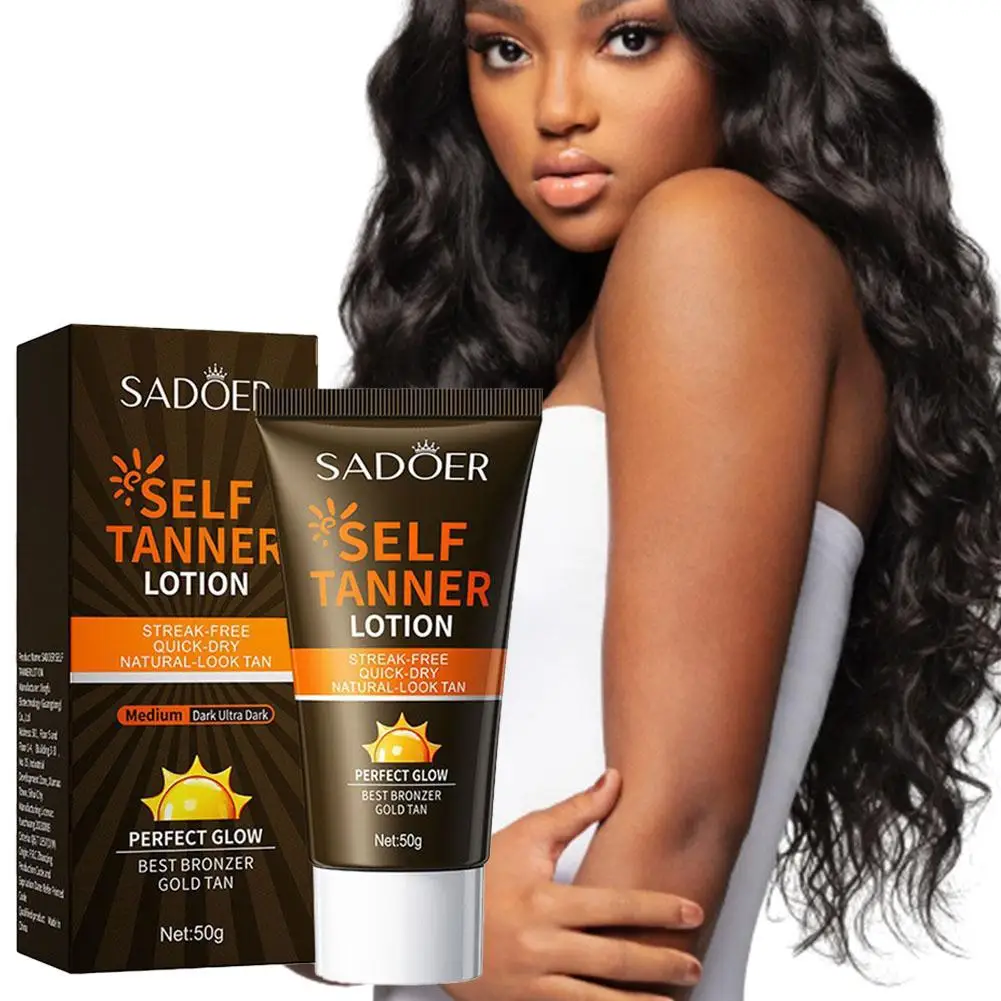 Увлажняющий крем для загара увлажняющий бронзатор Бронзовый длительный эффект