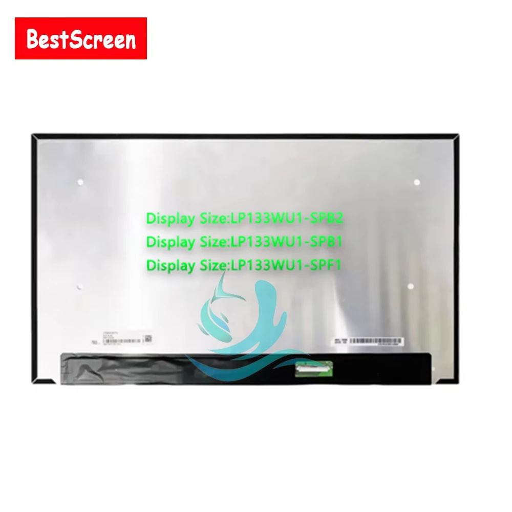 Оригинальный новый 13 4-дюймовый ЖК-экран для ноутбука LP133WU1-SPB2 LP133WU1-SPF1 LP134WU1-SPB1 LP133WU1