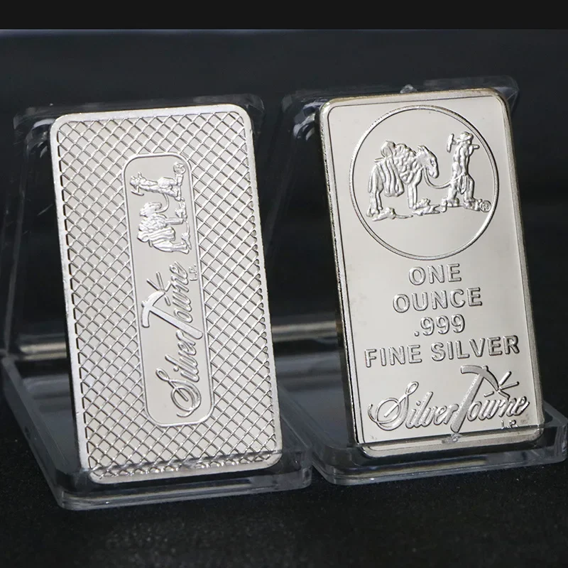 

1 шт., американский видоискатель, 1 унция, 999 стоимости, мелкие серебряные слитки, Американский Союз, коллекционная металлическая монета