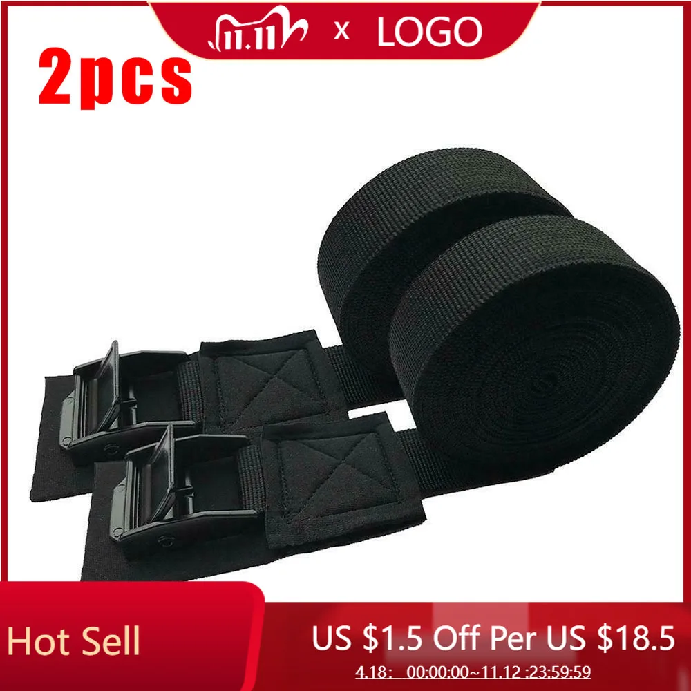 

2Pcs 250kg Car Roof Rack Kayak Cam Buckle Lashing Strap Luggage Strap Polyester Quick Release Lashing With Buckle