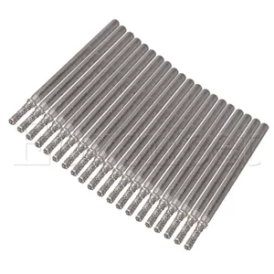 Серебряные драгоценные камни, алмазные сверла, кольцевая пила, твердые сверла 1,8 мм, Упаковка из 20