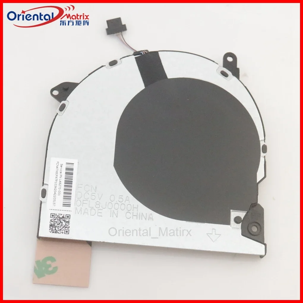 0FL8J0000H DC5V 0 5A для HP ZHAN 66 Pro 14 G2 HSN-Q15C 440 445 G6 кулер процессора охлаждающий вентилятор