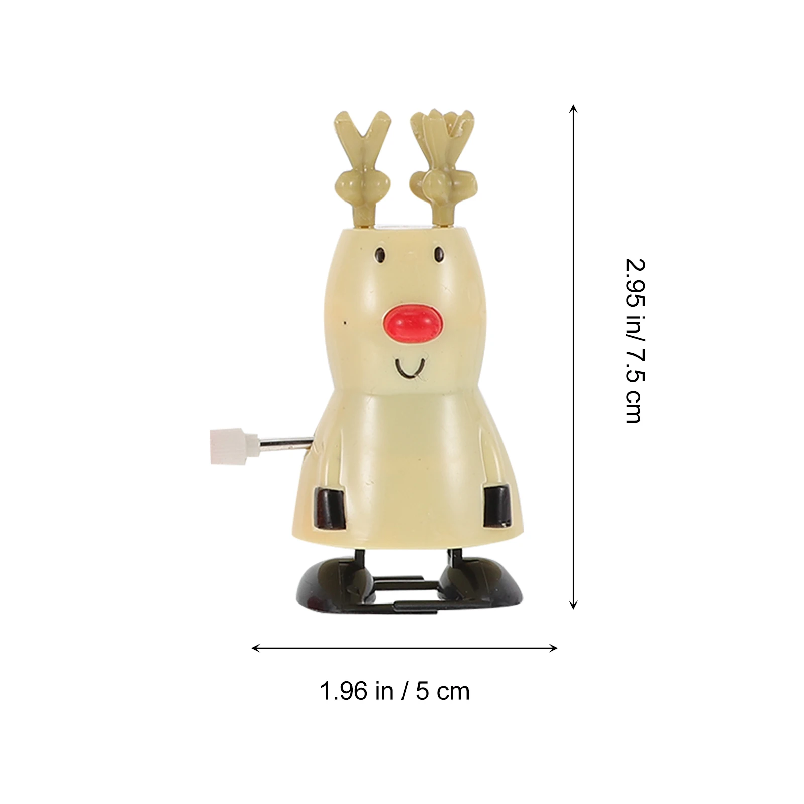 Рождественские заводные игрушки прогулочный Санта-Клаус Лось Пингвин Снеговик