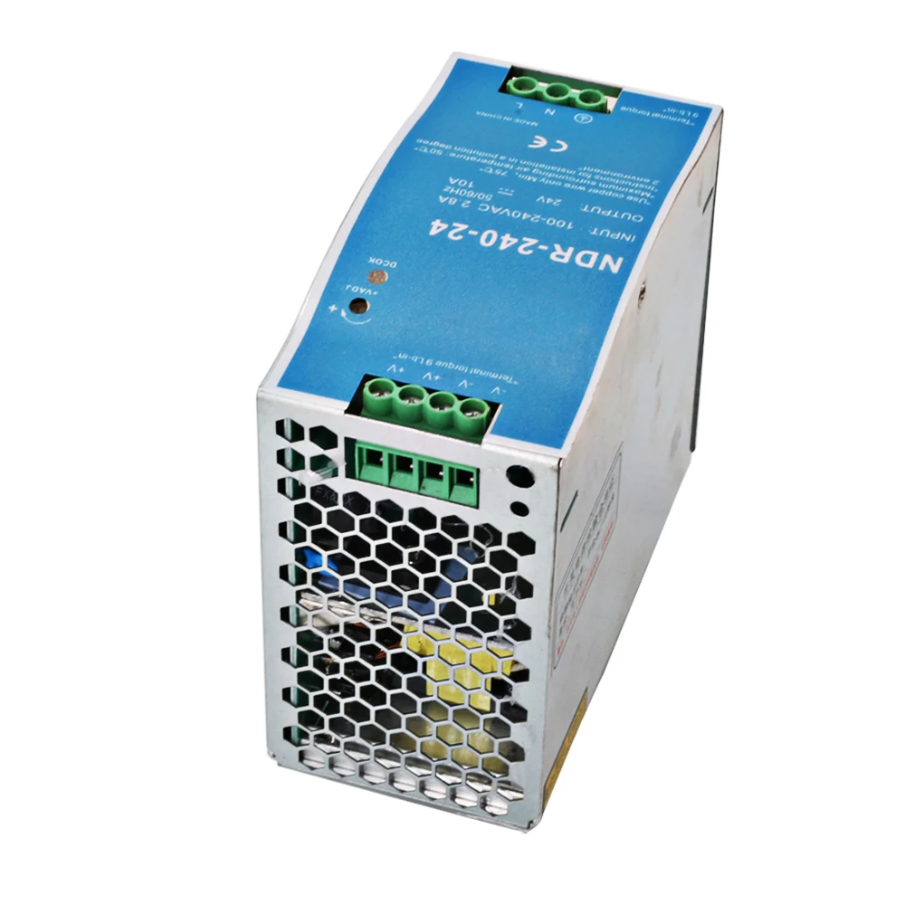 Cloweit NDR 240 Вт 24 В 48 промышленный выходной трансформатор на DIN-рейку переменного