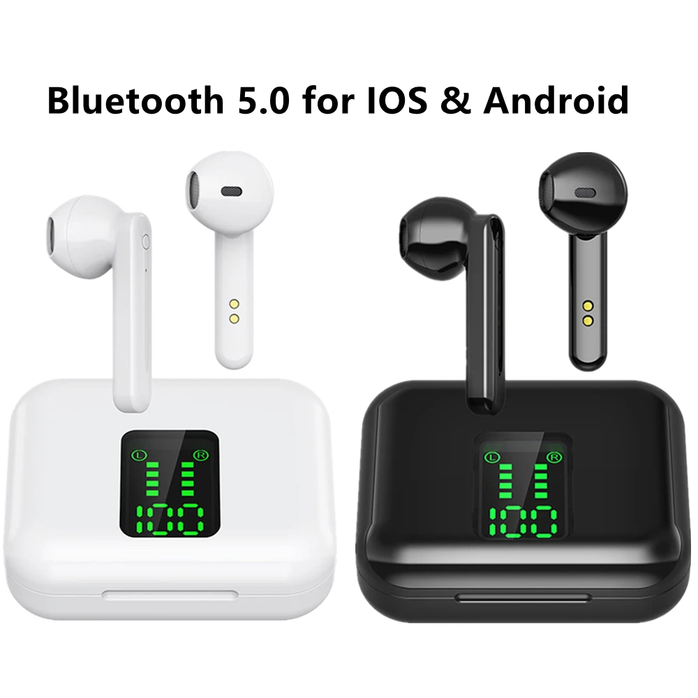 

TWS-наушники с поддержкой Bluetooth, сенсорным управлением и шумоподавлением