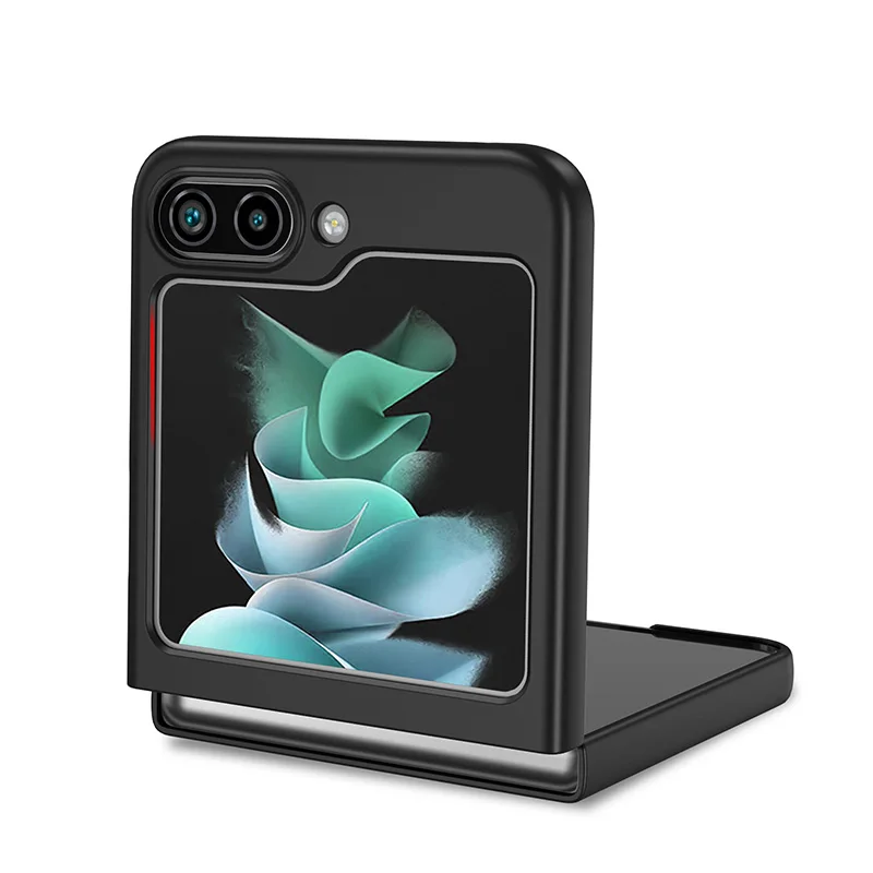 Матовый чехол для телефона Samsung Galaxy Z Flip6 5G Flip5 Flip4 Flip3 ZFlip 6 3 4 5 One Punch Man жесткий черный