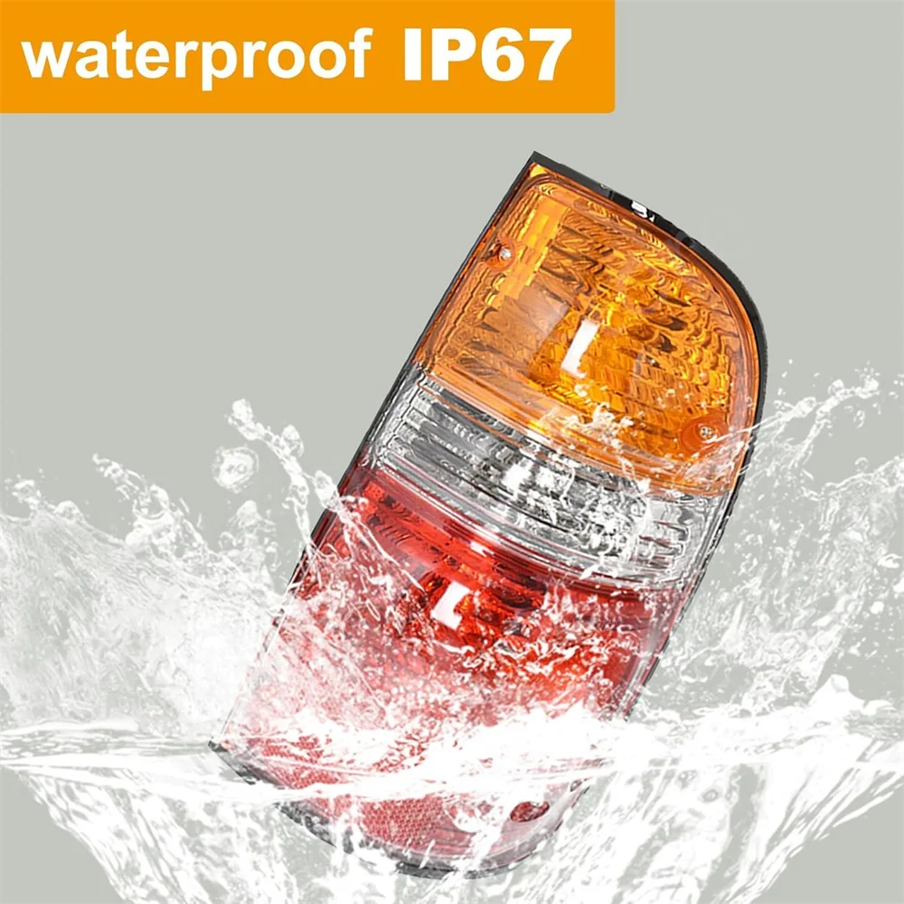 Левый/правый Автомобильный задний фонарь заднего фонаря с лампочкой для Toyota Tacoma