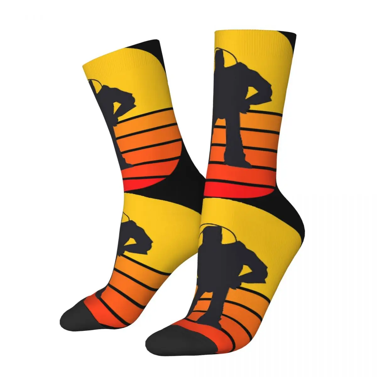 

Hip Hop Vintage Buzz Proud Sunset Crazy Men's Compression Socks Unisex Lightyear Film Harajuku Seamless Printed Crew Sock Gift