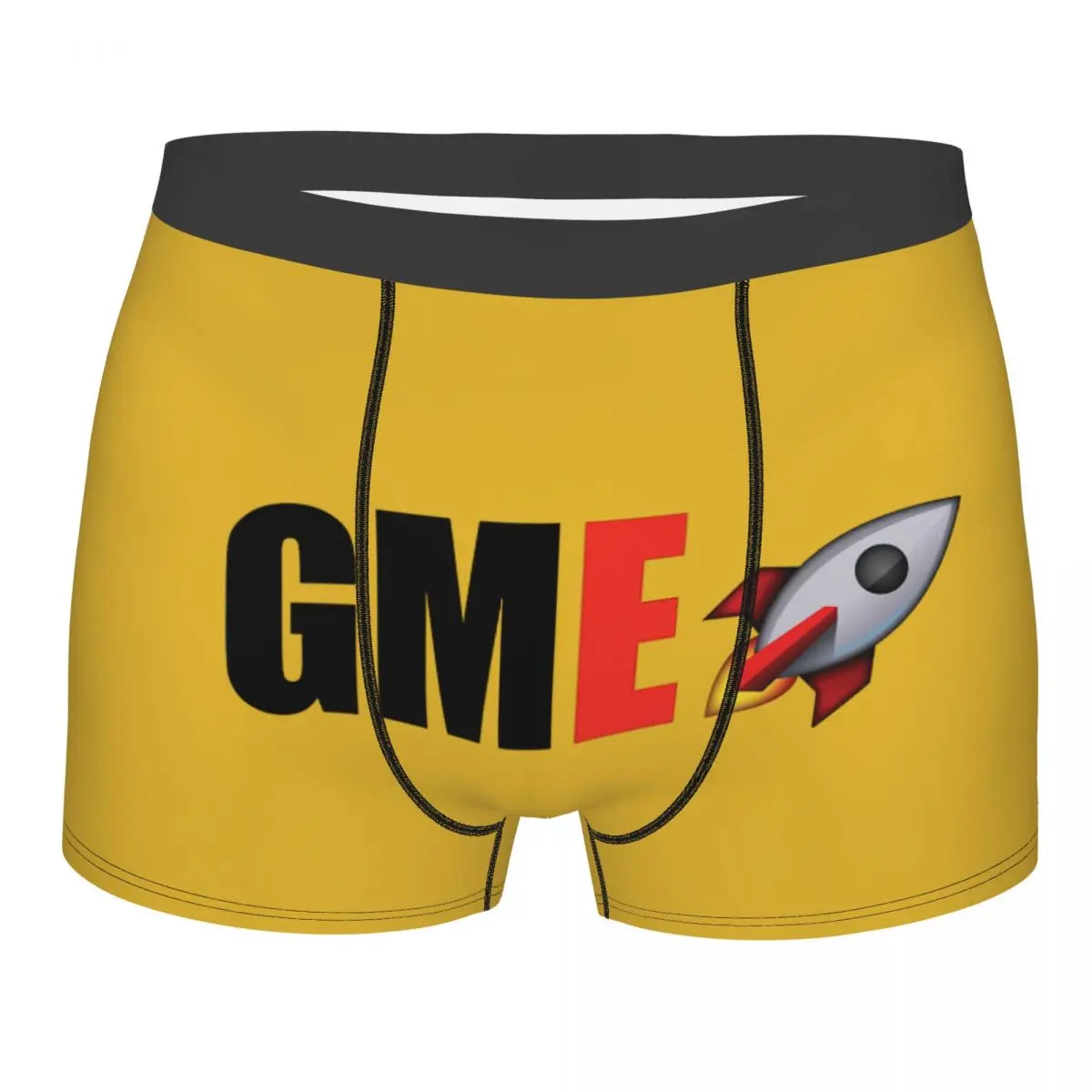 

WBS wallstreetbet GME к mooooooon! Трусы мужские с принтом, пикантное нижнее белье для пар