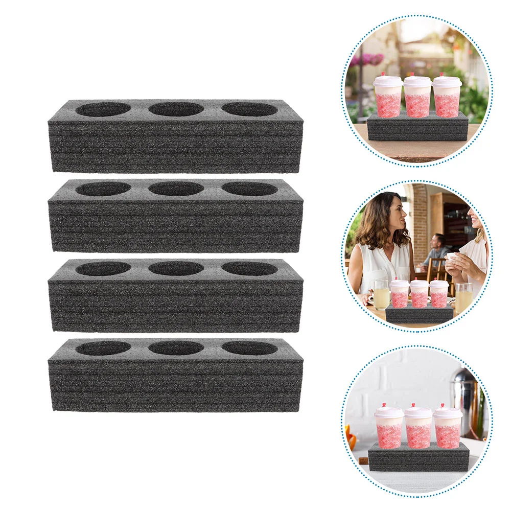

Cup Carrier Drink Holder Tray Coffee Takeout Beverage Packing Take Out Delivery Traysholderstea Carriers Carry Bottle Drinks