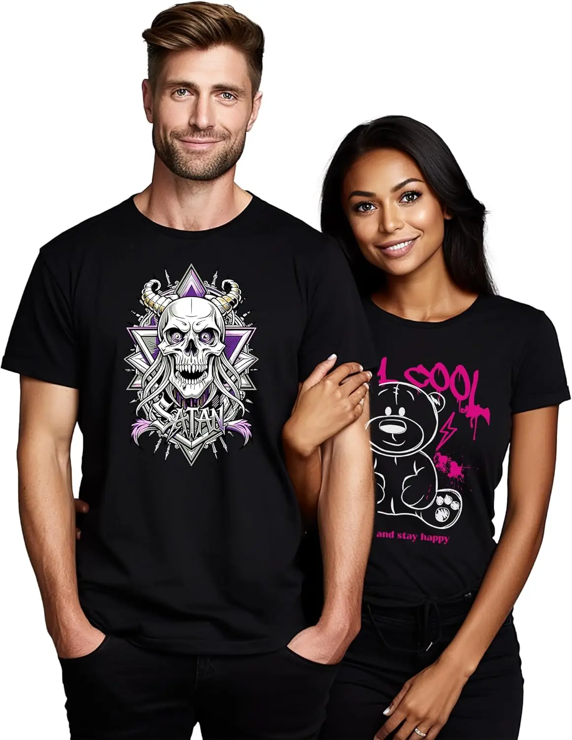 Футболка Gothic_56 с черепом и скрещенными костями — прикрепите свою темную сторону!