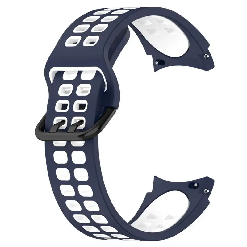 

Silicone Sports Wrist Strap Silicone Strap Watchband Two-color Soft For Samsung Galaxy Watch5/watch5 Strap Band