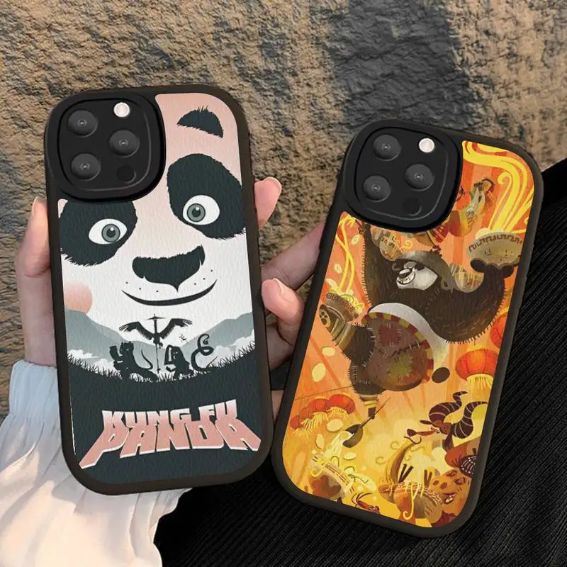 

Kung Fu Panda Phone Case Hard Leather For iPhone 14 13 12 Mini 11 14 Pro Max Xs X Xr 7 8 Plus