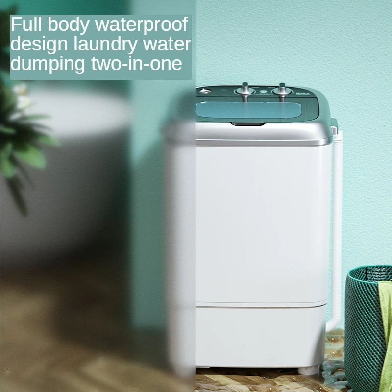 

NANJIREN Shoe Washer Mini Home Mini Semi-automatic Washing Machine 220V