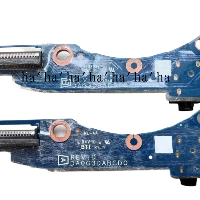 WYORESY для ноутбука HP Pavilion 15-DC серии TPN-Q211 USB-аудиоинтерфейсная плата DAG3DBAB8F0 DA0G3DABCD0 100%