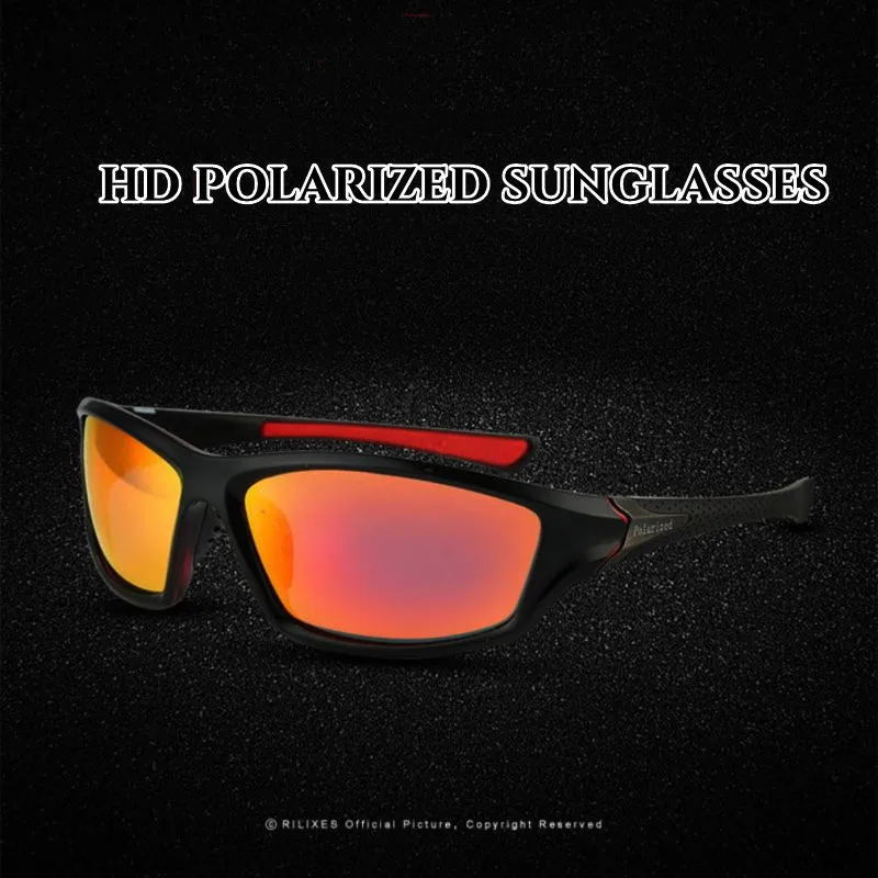 

Классические Поляризованные спортивные солнцезащитные очки UV400 для мужчин и женщин, очки для вождения и верховой езды, Винтажные Солнцезащ...