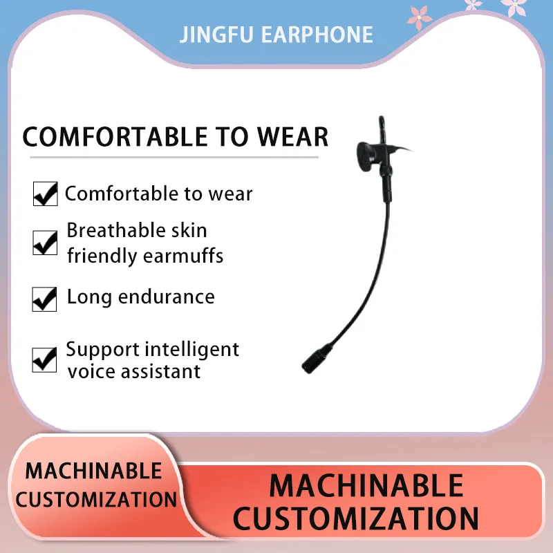 

L086 Unilateral Traffic Headset KTV Mobile Computer Intelligent Education Online Class Learning Classroom Universal Customizable
