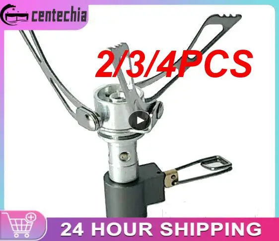 

2/3/4PCS Camping Equipment Outdoor Gas Stove Portable Stainless Steel One-piece Gas Stove New Arrival Mini Camping Picnic Burner