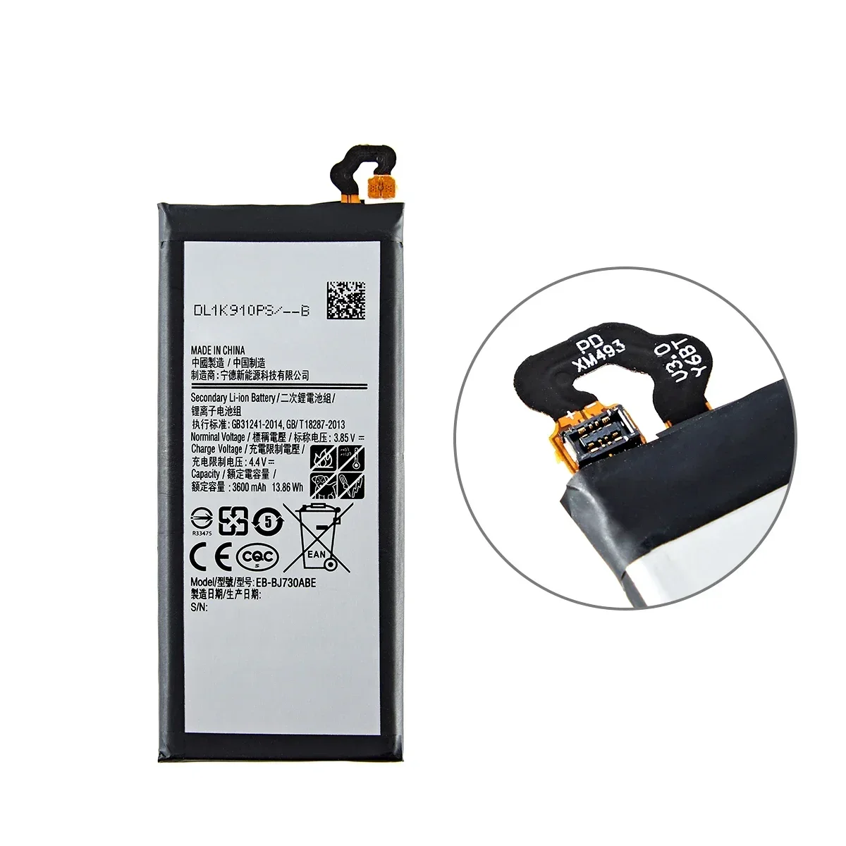 Абсолютно новый телефон 3600 мАч аккумулятор для Samsung Galaxy J7 Pro 2017 EB-BJ730ABE J730F/G J730DS J730GM