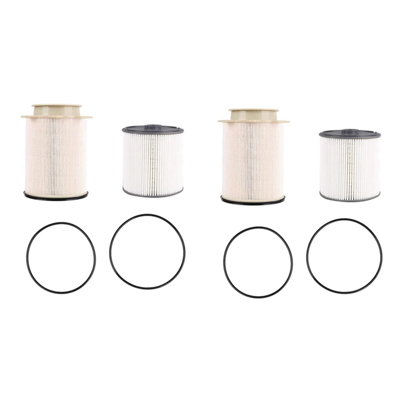

4X Fuel Filter Set 68436631AA 68157291AA For Ram 2500 3500 4500 5500 2019 2020 2021