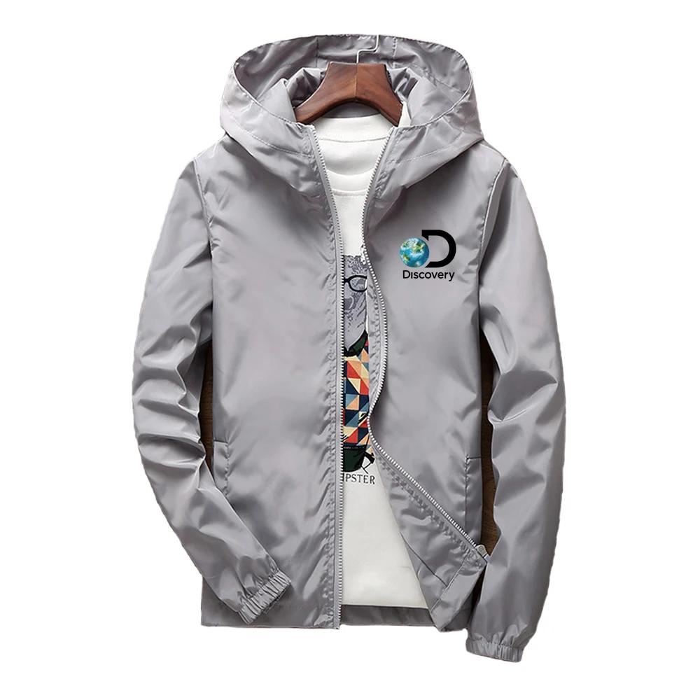 

Casual Mens Bomber Jackets Solid Fashion Outdoor Windbreaker High Quality Male Baseball Jackets 2023 New Men's Business Coat