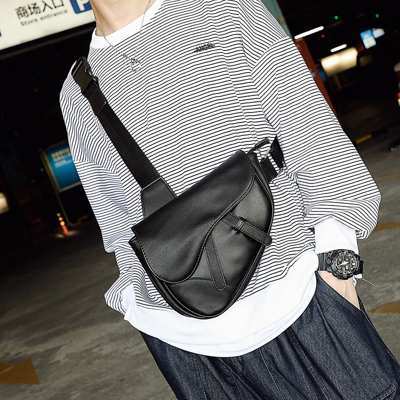 

Popular Leisure Street Korean Style Men's Shoulder Women Bag Shipping Style Waist Movie Fashion Free Bag Pack Fanny