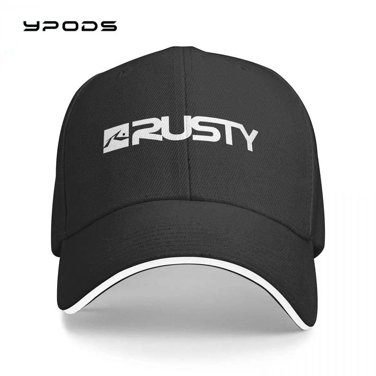 

Corporate Logo Rusty Style Trucker Snapback Hat for Men Moto Gp Baseball Cap