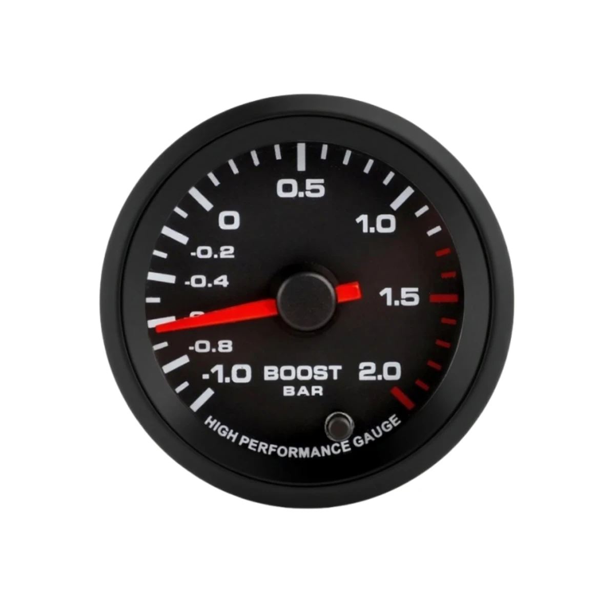 

2 "52 мм автомобильный повышающий измеритель -1 ~ 2 бара/-30 ~ 30 PSI электронный повышающий датчик с функцией сигнализации 7-цветная подсветка для автомобиля 12 В универсальный