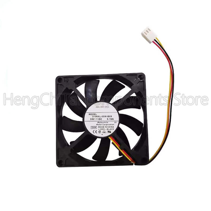 Охлаждающий вентилятор 3106KL-05W-B59 24V 0.16a