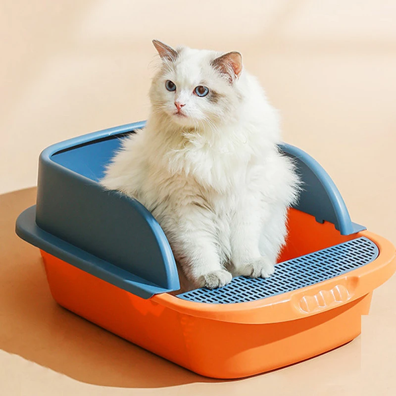 

Open Cat Litter Box Pet Anti-splash Potty Beauty Short Puppet Garfield Cat Poop Pet Toilet Pet Supplies Cat's House