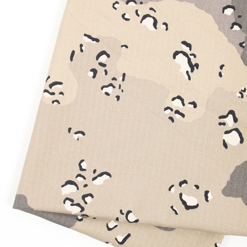 

Outdoor Waterproof And Wear-Resistant Nylon Cotton Lattice Six Color Chocolate Camouflage Cloth