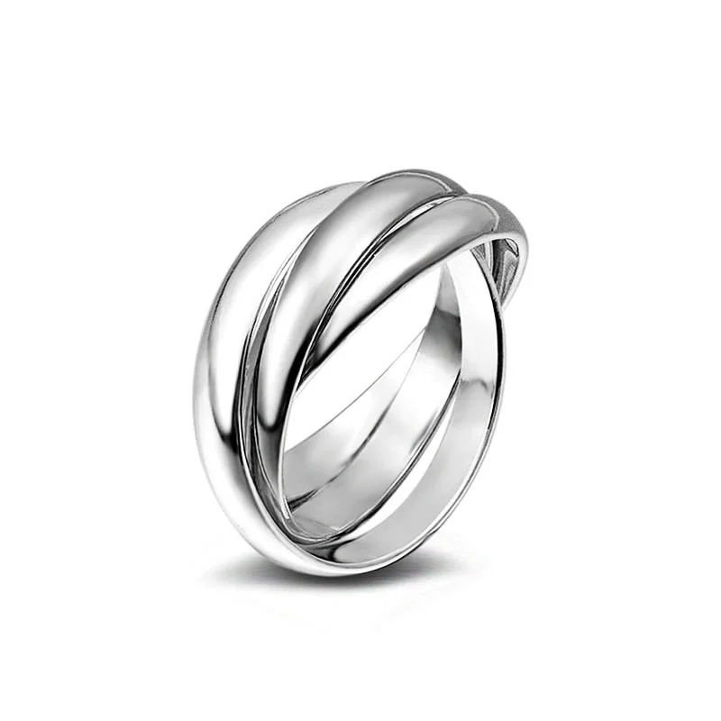 

Hot Sale 925 Sterling Silver Ring for Women Creative Geometric Irregular Handmade anillos Exaggerated Jewelry Party Gift