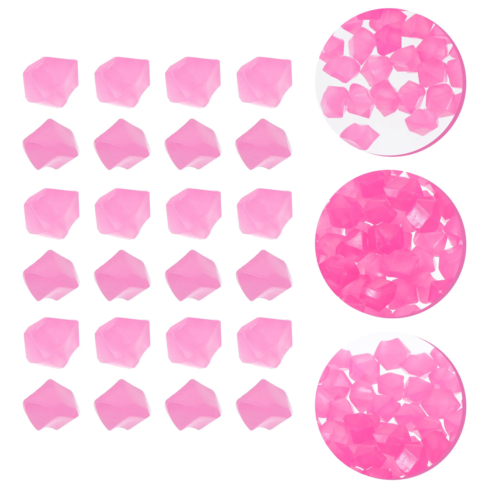 

Aquarium Tank Resin Decor Pebble Decorative Gravel Pebbles Landscaping Ornament Glow Bottom River Natural Decorations Polished