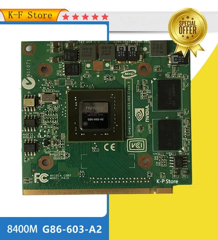 Для nVidia Fo GeForce 8400M G MXM IDDR2 128MB видеокарта для Acer Aspire 5920G 5520 5520G 4520 7520G 7520 7720 G