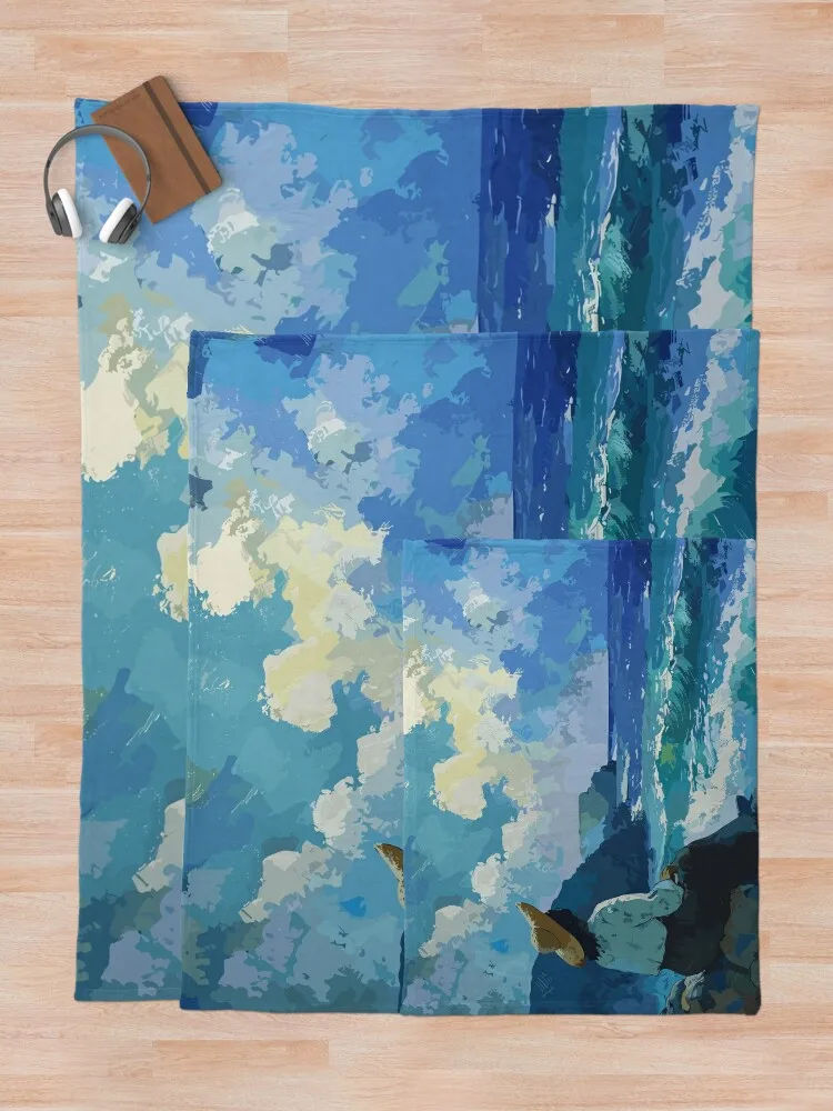 Одеяло Sea Breeze теплое на зиму для дивана Одеяла