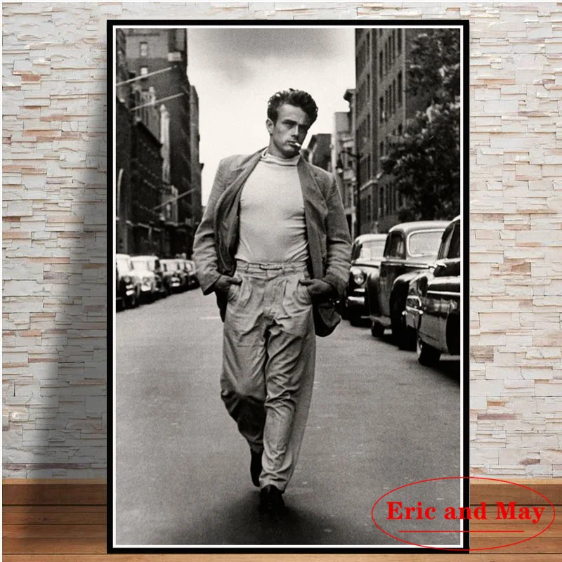 

James Dean Usa Movie Posters And Prints Vintage Decor Picture Canvas Painting Hot Modern Style Living Room Decoration Plakat