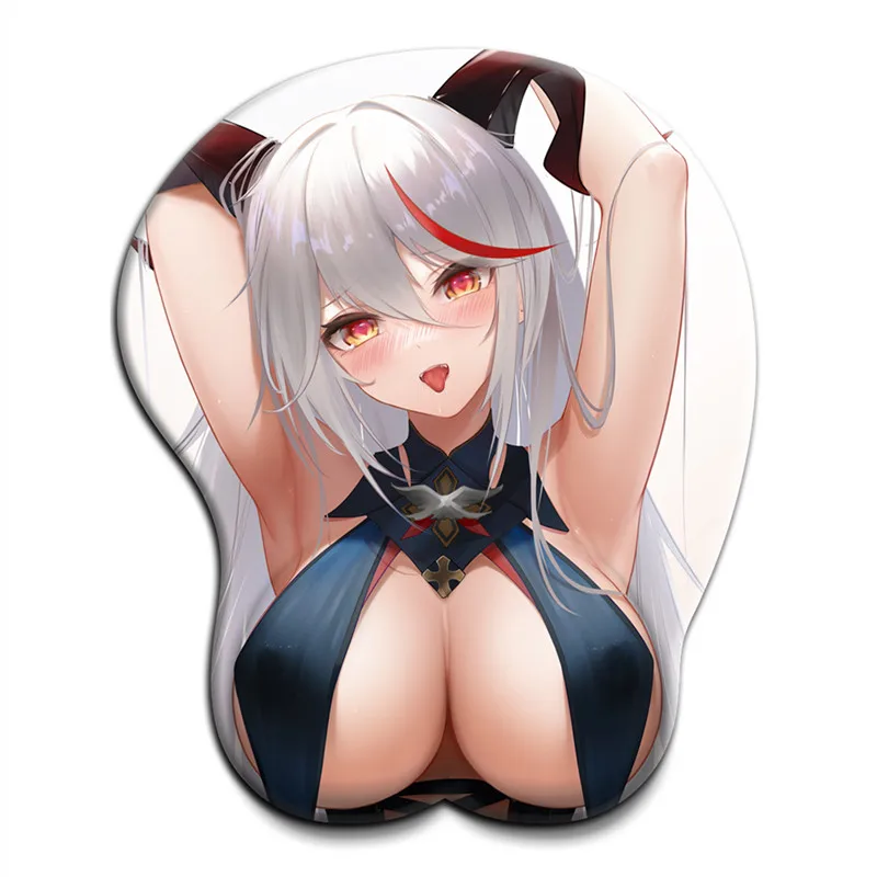Игровой коврик для мыши с подставкой для запястья, мягкий и удобный