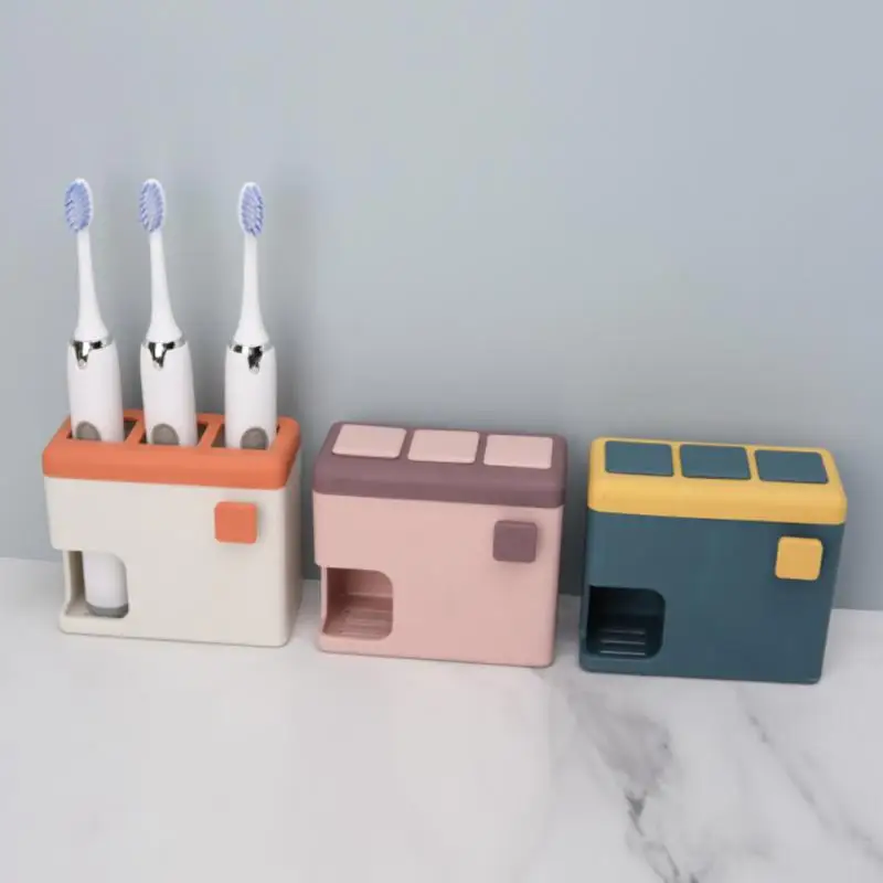 

Электрическая Непористая зубная щетка для ванной комнаты, держатель для зубной пасты, принадлежности для ванной комнаты, коробка для хранения зубных щеток, Бытовые аксессуары для ванной комнаты