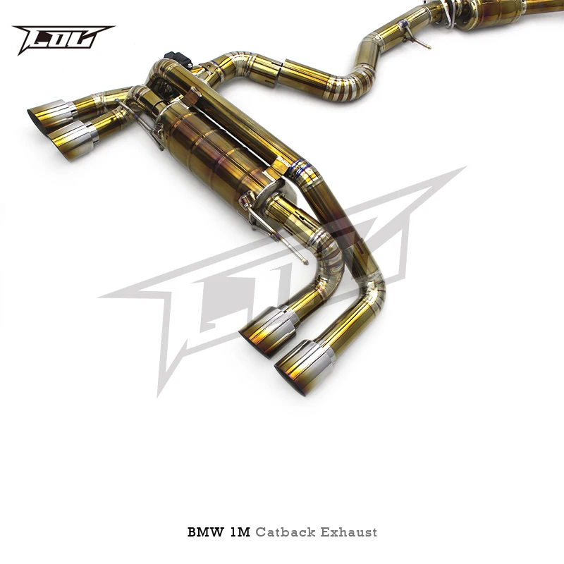 Catback выхлопная система для BMW 1M N54 3.0T 2011 гоночный автомобиль Выхлопная