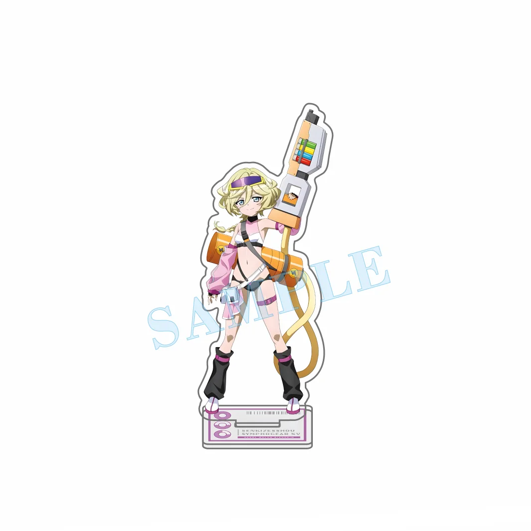 Акриловая фигурка-брелок SYMPHOGEAR: Хибико, Цубаса, Крис, Шира́бе, Кирика, Мария, Серена. Декор для стола, подарки для друзей. (art.: 3920db93c654c) - 3920db93c654c