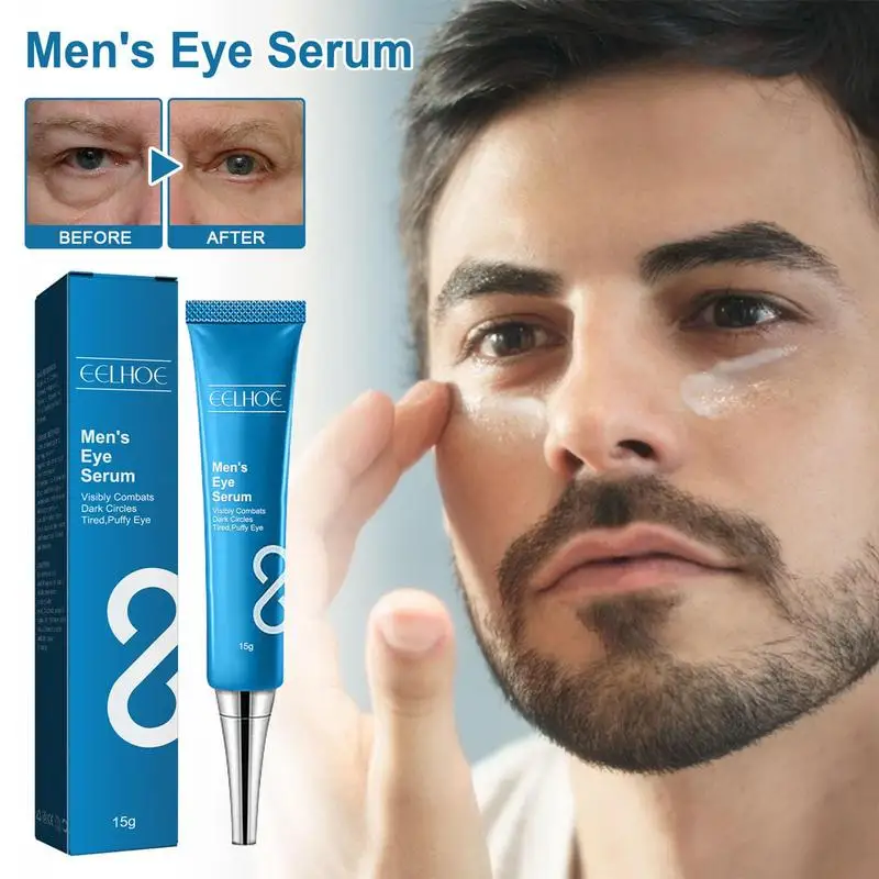 

Men's Skincare Eye Serum Firming Eye Contour Skin Moisturizing Oil Eye Care Hydrating Essence Product For Fine Lines Remover