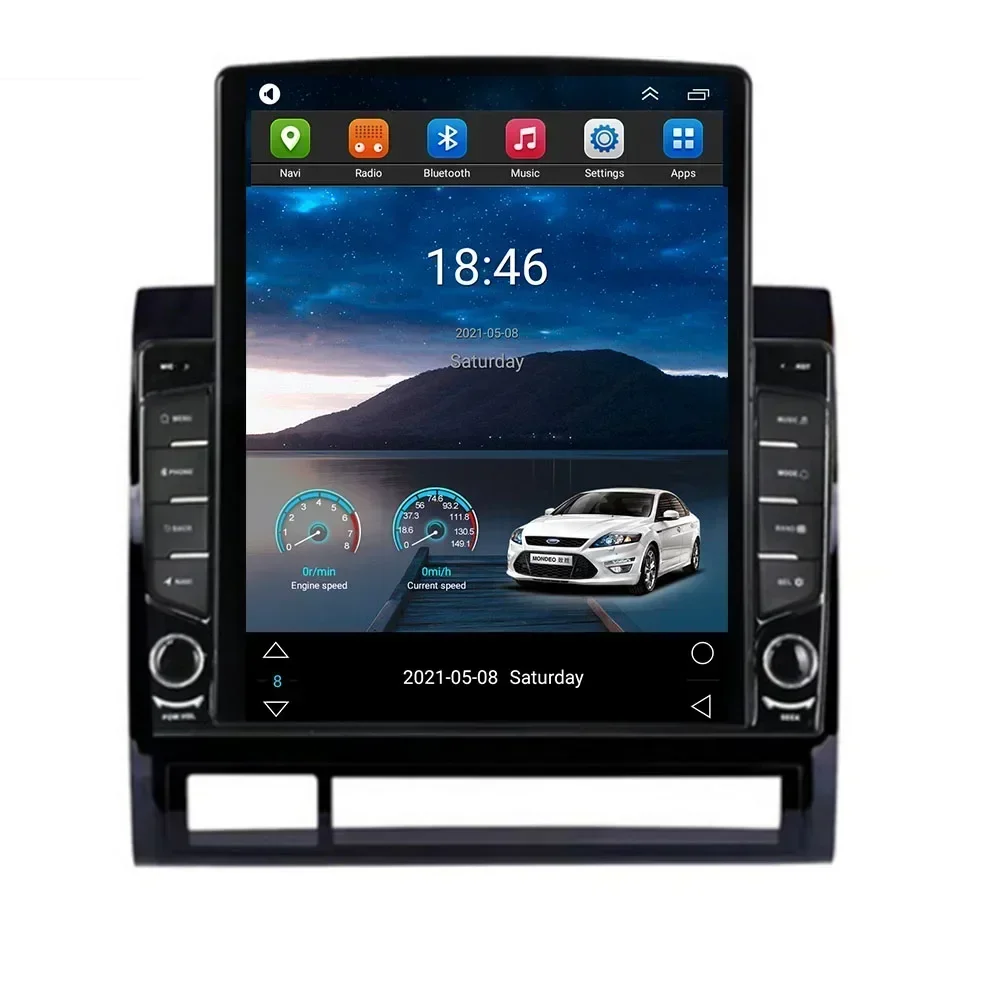 9.7&quot Android 13 For TOYOTA Tacoma 2005 2006 2007-2009 Tesla Type Car Radio Multimedia Video Player Navigation GPS Cam RDS 2 Din