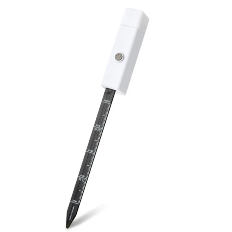 

Soil Moisture Meter Sensor Monitor Tester 3-Color Flashing Light Hygrometer For Planting Garden Moist Testing Instrument