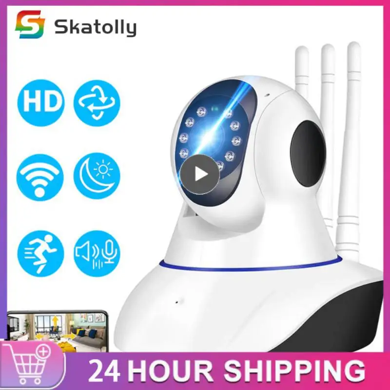 

1080p Cctv Camera Mini Pet Video Surveillance Camera Motion Detection 360 Camera With Wifi Ir Smart Video Camera Home Security